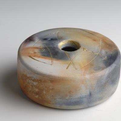 Terre Polie enfumée cuisson pit-fire